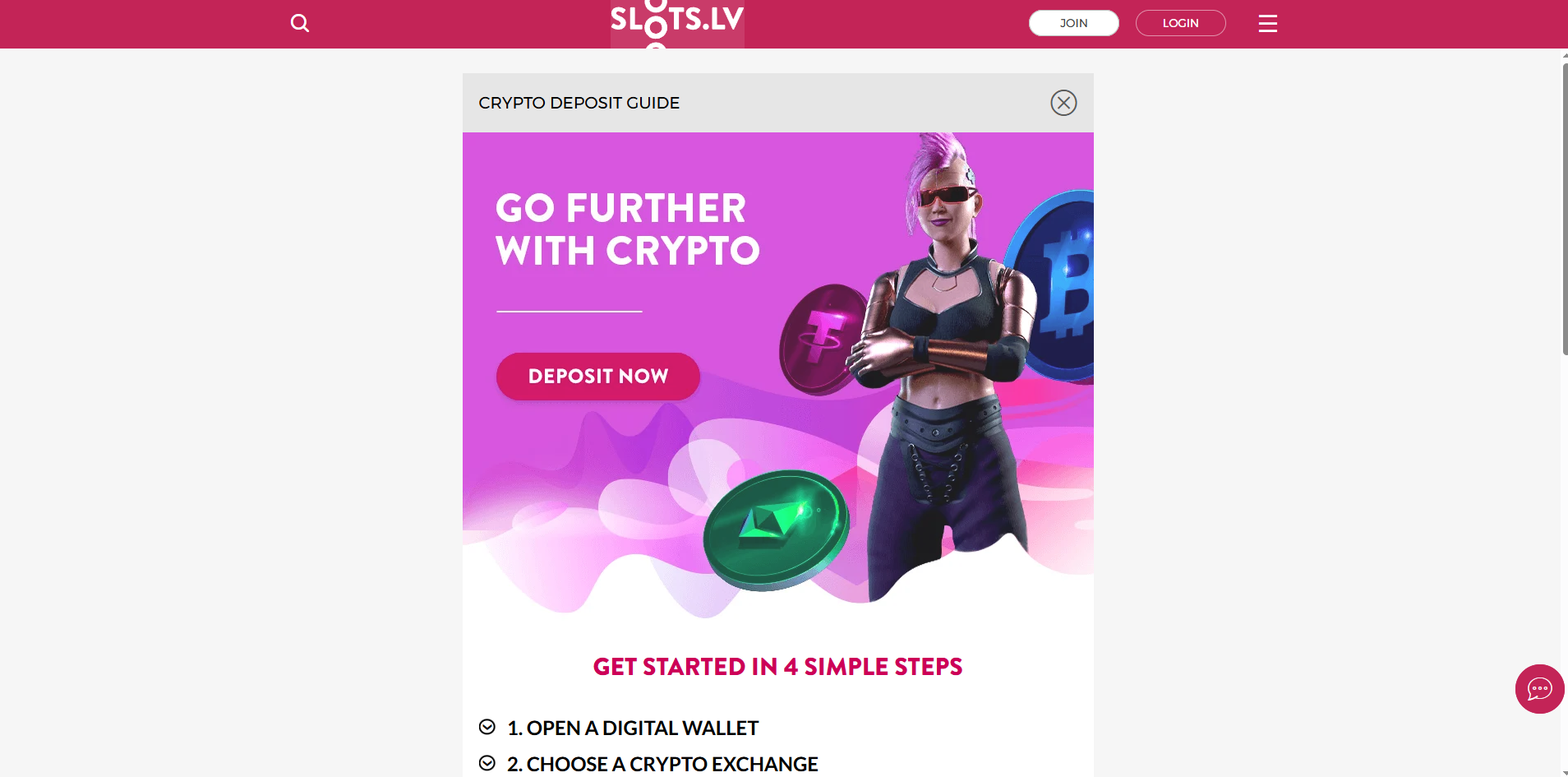 Deposits and Withdrawals: Speed and Options